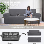 Easy-Going Stretch Sofa Slipcover 1-Piece Sofa Cover Furniture Protector Couch - Image 4