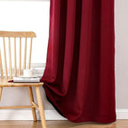 ChrisDowa 100% Blackout Curtains 90 inch Long - Image 7
