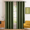 MIULEE Blackout Room Darkening Curtains Thermal Insulated Black Out Drapes by MIULEE