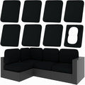 hyha 8Pcs Patio Cushion Covers, Stretch Outdoor Couch Cushion Covers Replacement by hyha