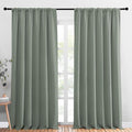 NICETOWN 2 Panels Blackout Curtains, Rod Pocket Thermal Insulated Drapess by NICETOWN