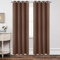 Joydeco Blackout Curtains 95 Inch Length 2 Panels Set, Thermal Insulated Long by JOYDECO