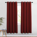 NICETOWN Blackout Curtains for Doorway 78 inches Long, Grommet Privacy Door by NICETOWN