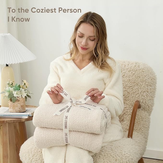 Snuggle Sac Heather Throw Blanket - Image 7