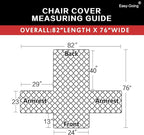 Easy-Going Chair Sofa Slipcover Reversible Sofa Cover Water Resistant Couch - Image 6