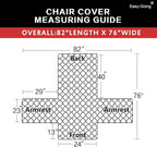 Easy-Going Chair Sofa Slipcover Reversible Sofa Cover Water Resistant Couch - Image 6