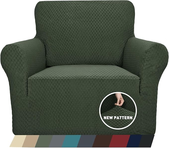 ZNSAYOTX 1 Piece Jacquard Chair Slipcovers by ZNSAYOTX