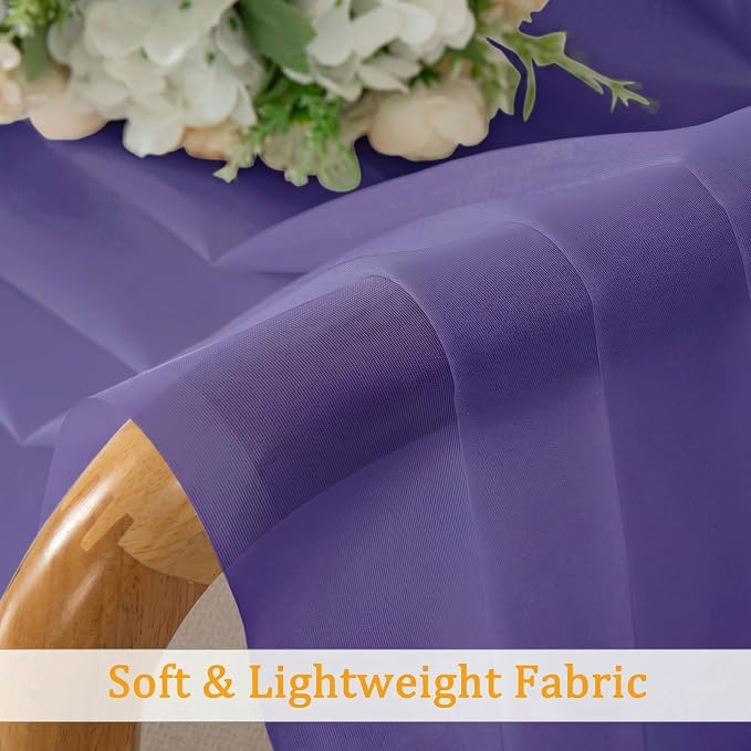 Gwine Extra Long Sheer Curtains 108 Inches Long - Image 7