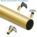 Byondeth Curtain Rods for Windows 16 to 88 Inches Adjustable Length 1 Inch - Image 9