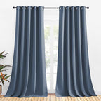 NICETOWN Thermal Insulated Curtains Blackout Draperies, Window Treatment Solid by NICETOWN