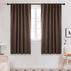 Deconovo Back Tab and Rod Pocket Blackout Curtains, Thermal Insulated Window by Deconovo