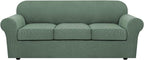 H.VERSAILTEX 4 Piece Stretch Sofa Covers by HVERSAILTEX