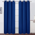 LEMOMO Blackout Curtains 38 x 84 inch/Royal Blue Curtains Set of 2 by Lemomo