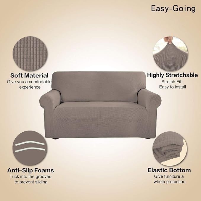 Easy-Going Stretch Oversized Sofa Slipcover 1-Piece Sofa Cover Furniture - Image 3