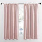 NICETOWN Blackout Curtains for Living Room, Blush Pink, 2 Panels, 42 by 63 by NICETOWN