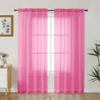 Gwine Sheer Curtains 72 Inch Length by Gwine