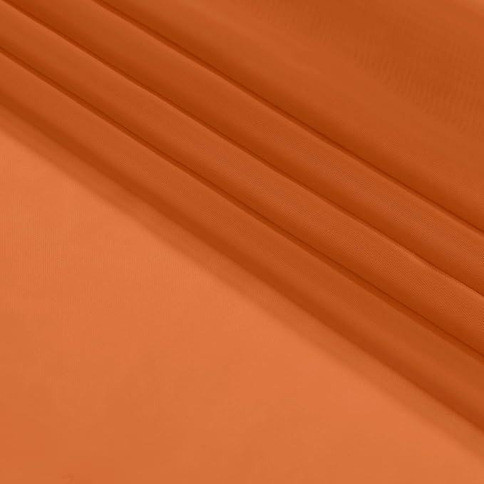 OWENIE Orange Sheer Curtains 96 Inch Length, Elegant Sheer Curtains - Image 6