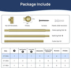 ENJOYBASICS No Drill Curtain Rods - Image 7