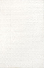Nuloom Nia White/Ivory, Cozy Shag, Fluffy and Soft, High Traffic, Stain - Image 5