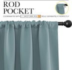 NICETOWN Blackout Curtains for RV Windows, 2 Panels, Room Darkening Window - Image 2