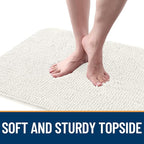 OLANLY Dog Door Mat for Muddy Paws 36x24, Absorbs Moisture and Dirt, Absorbent - Image 4