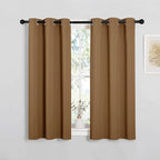 NICETOWN Sleek Blackout Curtains 45 inches Length by NICETOWN