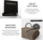 EVERGRACEHOME Chunky Chenille Knit Throw Blanket - Image 9