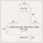 Great Bay Home Reversible Chair Cover - Image 3