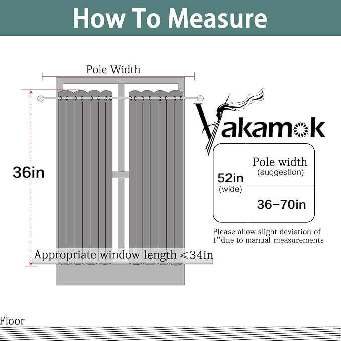 Yakamok Functional Thermal Insulated Eyelet Top Room Darkening Curtain Panels - Image 7