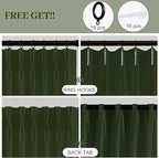 Pinch Pleated Sheer Curtains 84 Inches Long - Image 3
