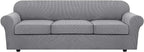 H.VERSAILTEX 4 Piece Stretch Sofa Covers by HVERSAILTEX