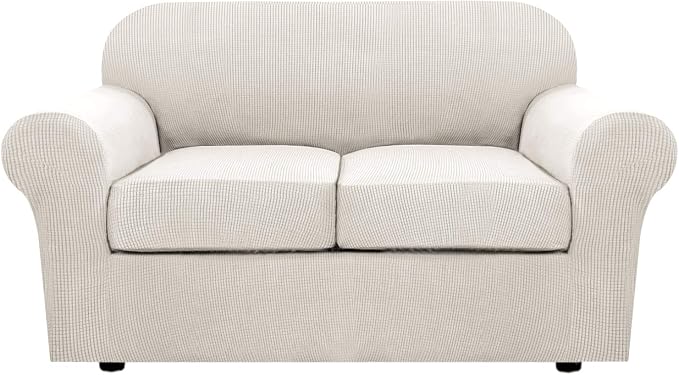 H.VERSAILTEX 3 Piece Stretch Sofa Covers by HVERSAILTEX