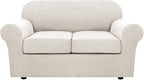 H.VERSAILTEX 3 Piece Stretch Sofa Covers by HVERSAILTEX