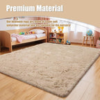 Ultra Soft Fluffy Area Rugs for Bedroom Living Room 10x14, Nursery Rug - Image 8