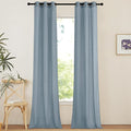NICETOWN Linen Curtains 96 inches Long by NICETOWN