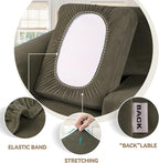 WEERRW Velvet Couch Covers for 2 Cushion Couch Sofa - Image 3