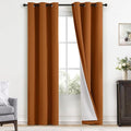 Yakamok Room Darkening 100% Blackout Curtains Grommet Window Treatments by Yakamok