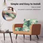 14Pcs Outdoor Cushion Covers, Patio Cushion Covers, Stretch Elastic Slipcovers - Image 5
