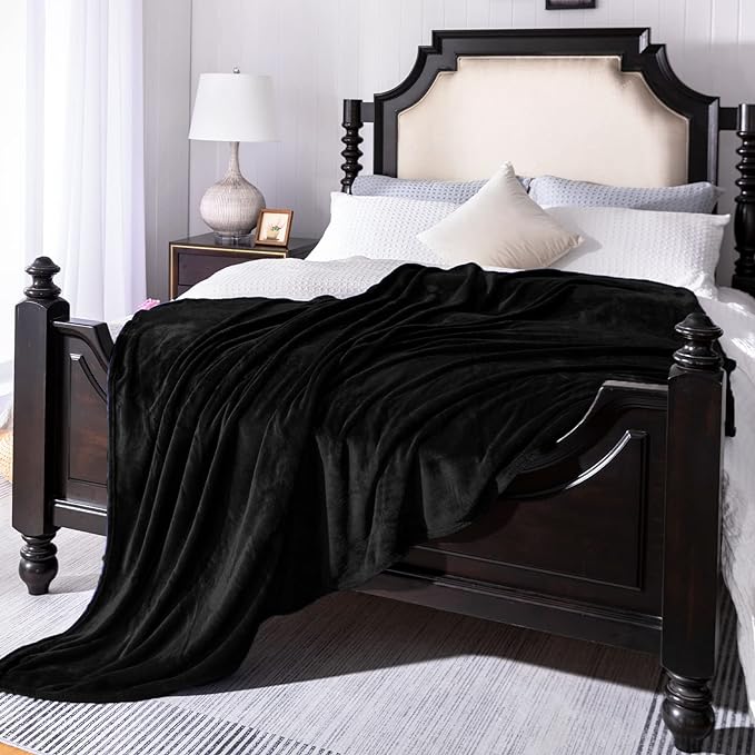 JIAHANNHA Flannel Fleece Blanket Twin Size, Super Soft Plush Cozy and - Image 3