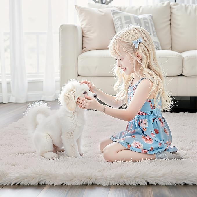 8x10 Area Rugs for Living Room Bedroom, Large Area Rug Shaggy Carpet Soft Plush - Image 7