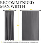 NICETOWN Blackout Curtain Panels - Image 7