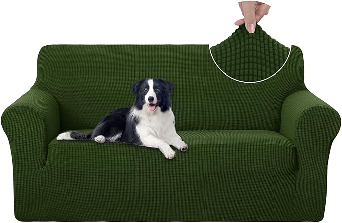 U-NICE HOME Oversized Stretch Loveseat Couch Cover Sofa Covers Washable Sofa by U-NICEHOME