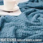 Exclusivo Mezcla Fleece Bed Blanket Twin Size, Super Soft and Warm Blankets - Image 6