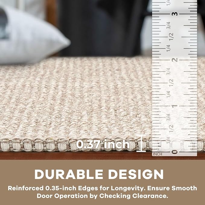 KOZYFLY Runners for Hallways 3x8 ft Washable Kitchen Runner Non Slip Rubber - Image 4