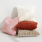 decorUhome Cozy Faux Fur Throw Pillow Covers 16x16 Set of 2 Decorative Soft - Image 5