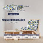 8Pcs Stretch Patio Cushion Covers, Outdoor Couch & Sofa Replacement Slipcovers - Image 2