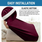 Couch Cover Stretch Velvet Sofa Cushion Cover 2-Piece - Image 6