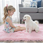 Super Soft Shaggy Area Rugs for Bedroom 4x6 Feet, Shaggy Plush Living Room Shag - Image 2