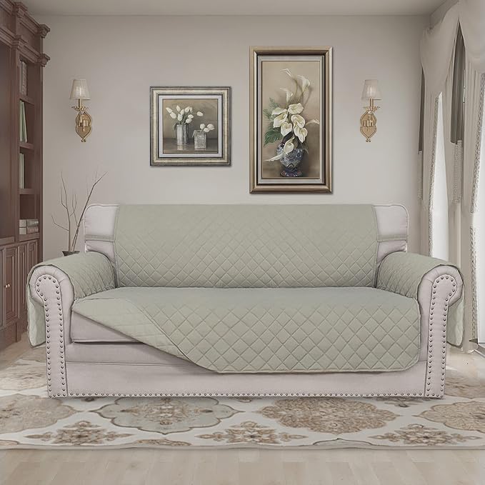 Easy-Going Sofa Slipcover Reversible Loveseat Sofa Cover Couch Cover - Image 2