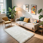 Shag Area Rug for Bedroom 3x5, Soft Fuzzy Rug Non-Shedding Indoor Plush Carpet - Image 6